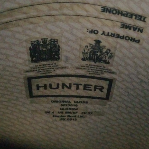 Hunter size 6/7 - Picture 6 of 6